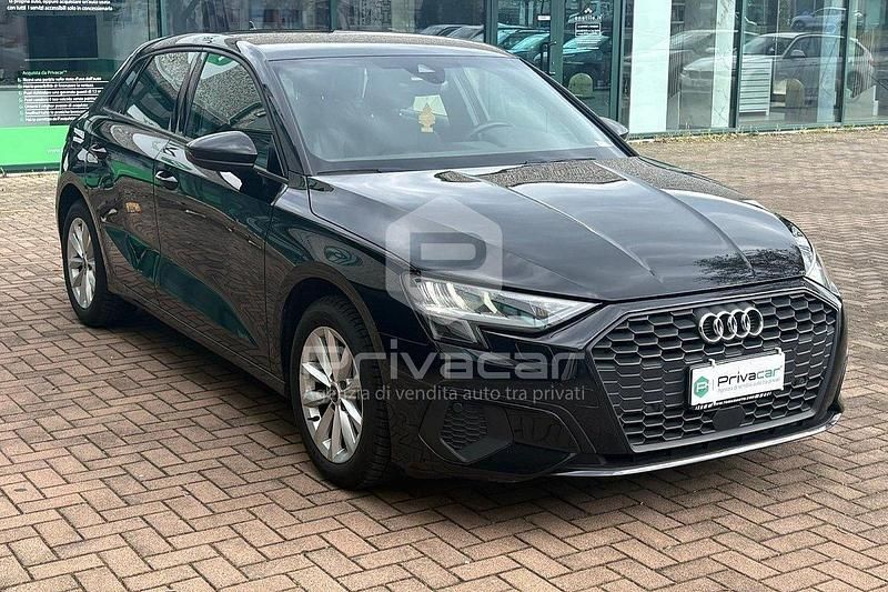 Usata Audi A3 Ambiente 116 CV (85 kW) 2021 Nero Berlina