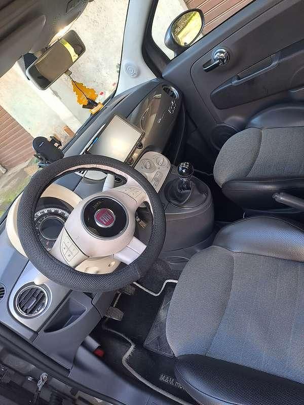Usata Fiat 500C Pop 101 CV (74 kW) 2011 Argento Cabrio