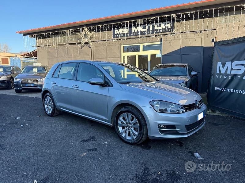 Usata VW Golf VII Comfortline 110 CV (80 kW) 2016 Grigio Berlina