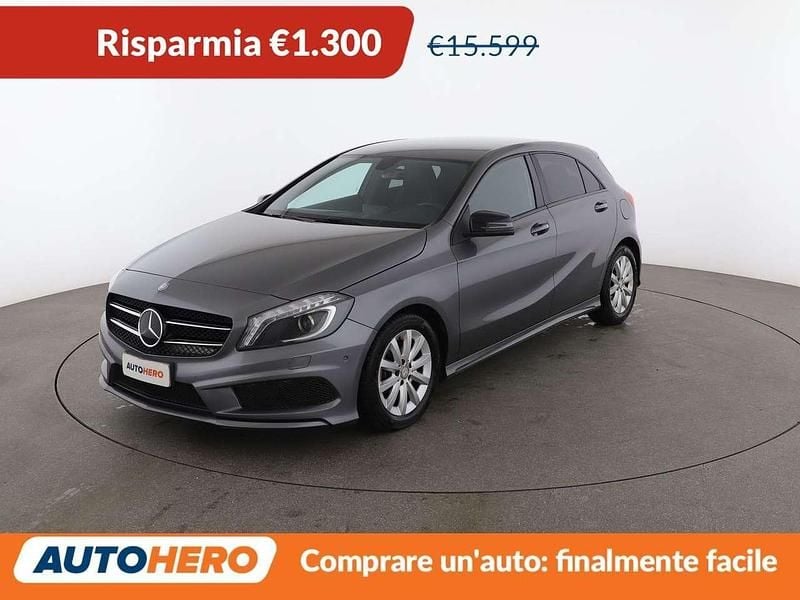 Usata Mercedes A200 Premium 136 CV (100 kW) 2015 Grigio Berlina