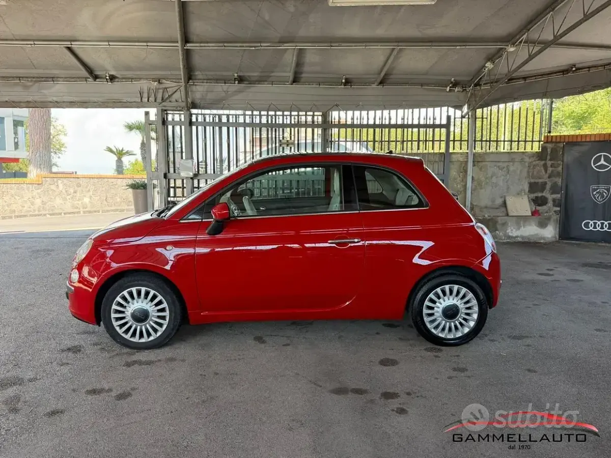 Usata Fiat 500 Lounge 69 CV (50 kW) 2012 Rosso Berlina