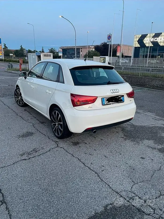 Usata Audi A1 90 CV (66 kW) 2013 Bianco Utilitaria