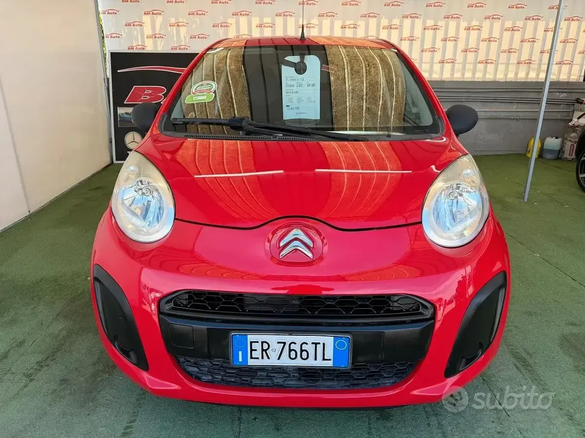 Usata Citroën C1 68 CV (50 kW) 2013 Rosso Utilitaria