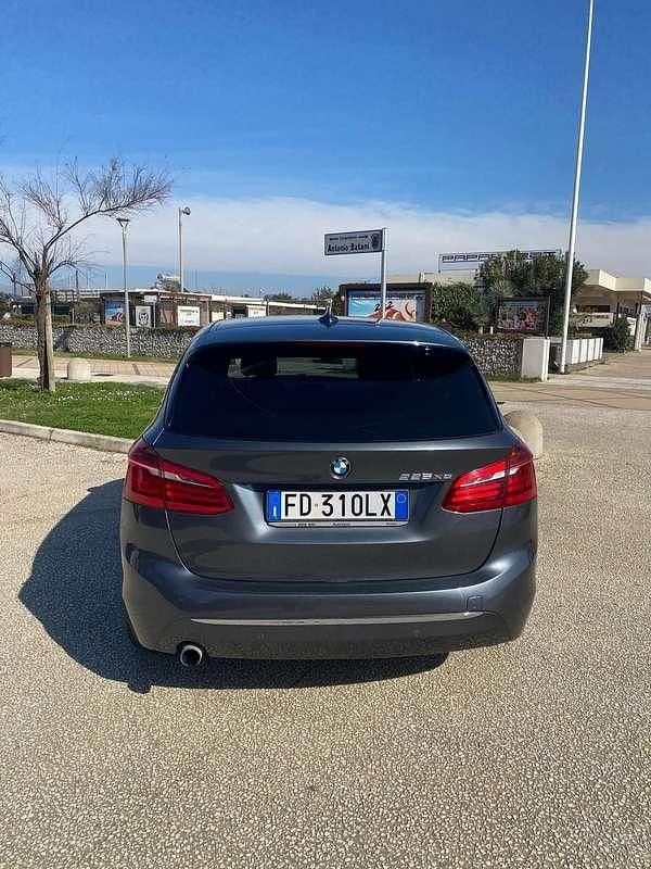 Usata BMW 225 Active Tourer Advantage 136 CV (100 kW) 2016 Grigio Monovolume