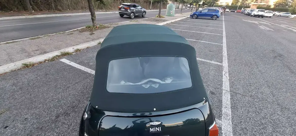Usata Rover Mini 63 CV (46 kW) 1996 Verde Cabrio