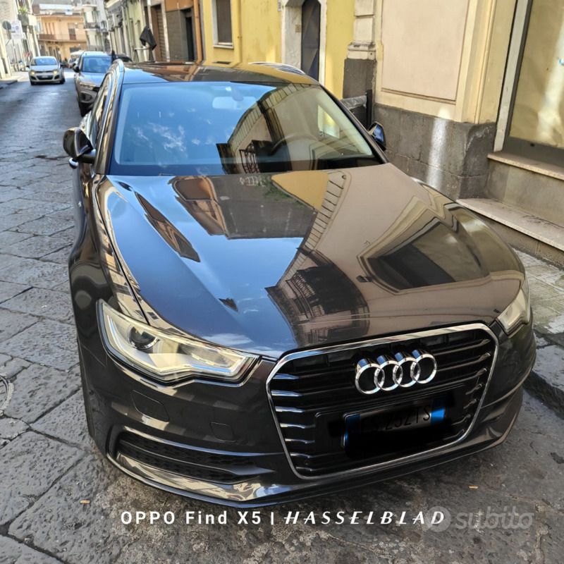Grigio Usata 2013 Audi A6 S-Line Station wagon | 12.500 € (Buon prezzo) - Immagine 1/4