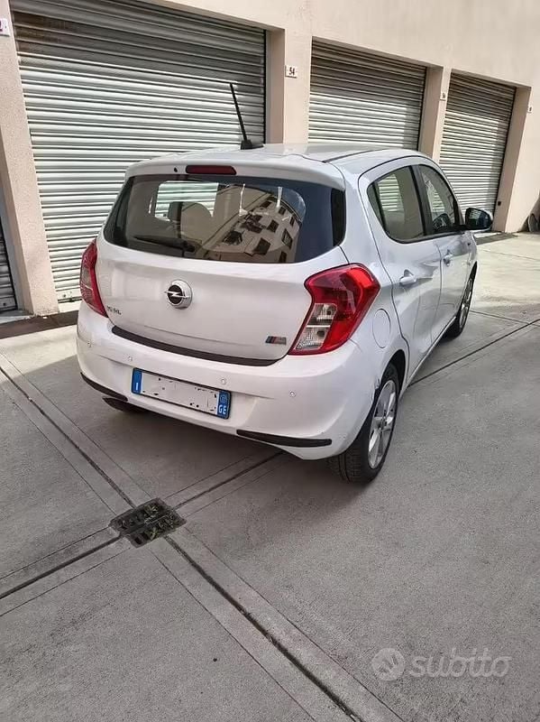 Usata Opel Karl 75 CV (55 kW) 2017 Bianco Utilitaria