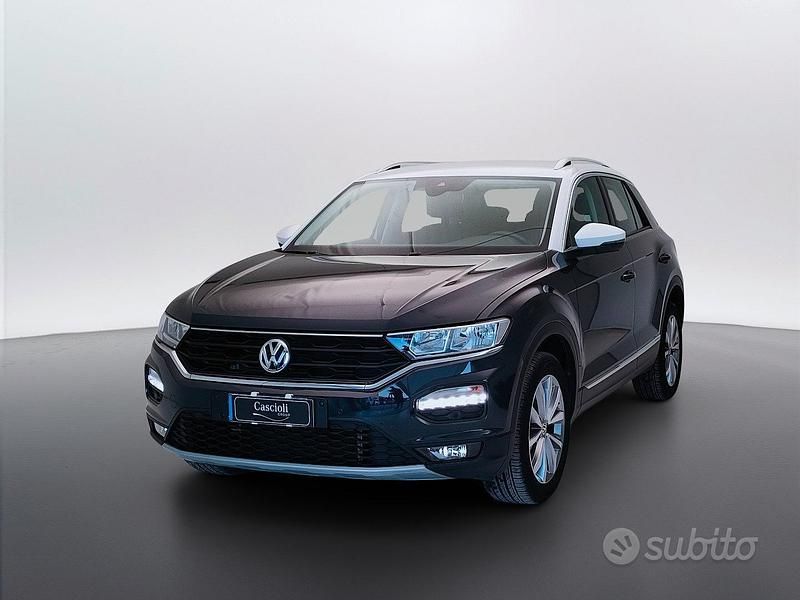 Usata VW T-Roc Style 115 CV (84 kW) 2019 Grigio SUV