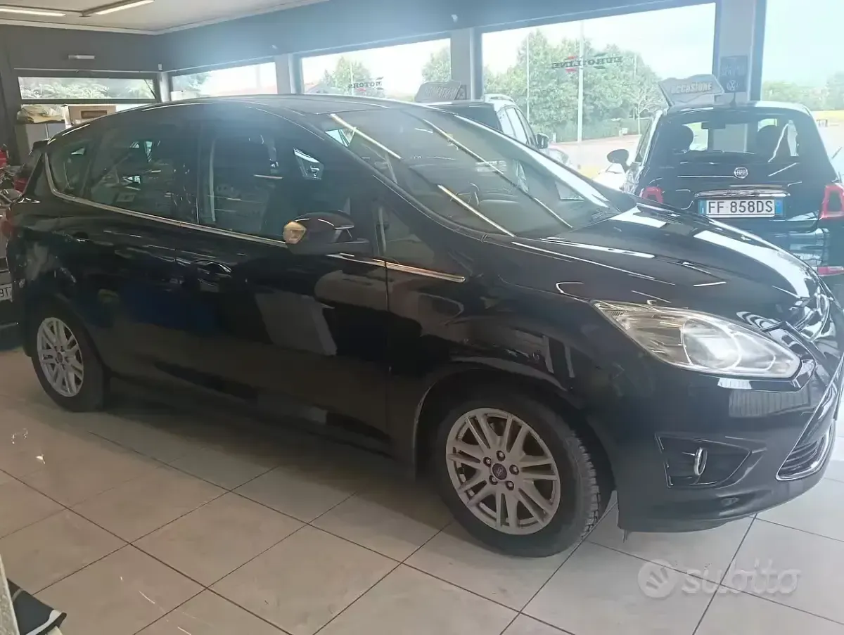 Usata Ford C-MAX Titanium 116 CV (85 kW) 2014 Nero Monovolume