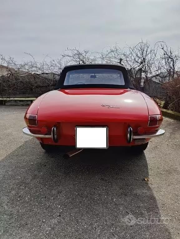 Usata Alfa Romeo Spider 1960 Rosso Cabrio