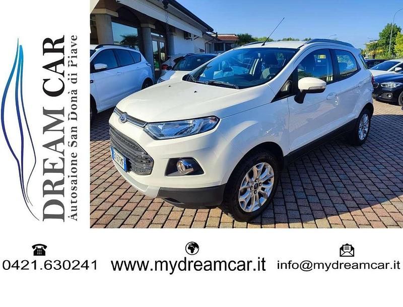 Bianco Usata 2014 Ford Ecosport Titanium SUV | 8500 € - Immagine 1/4
