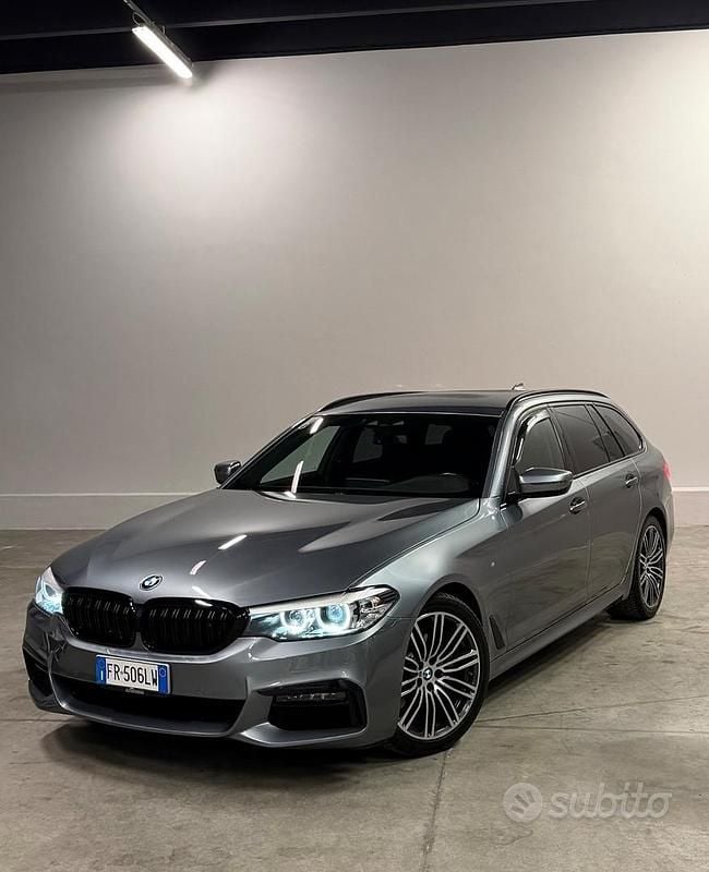 Usata BMW 520 M Sport 150 CV (110 kW) 2018 Grigio Station wagon
