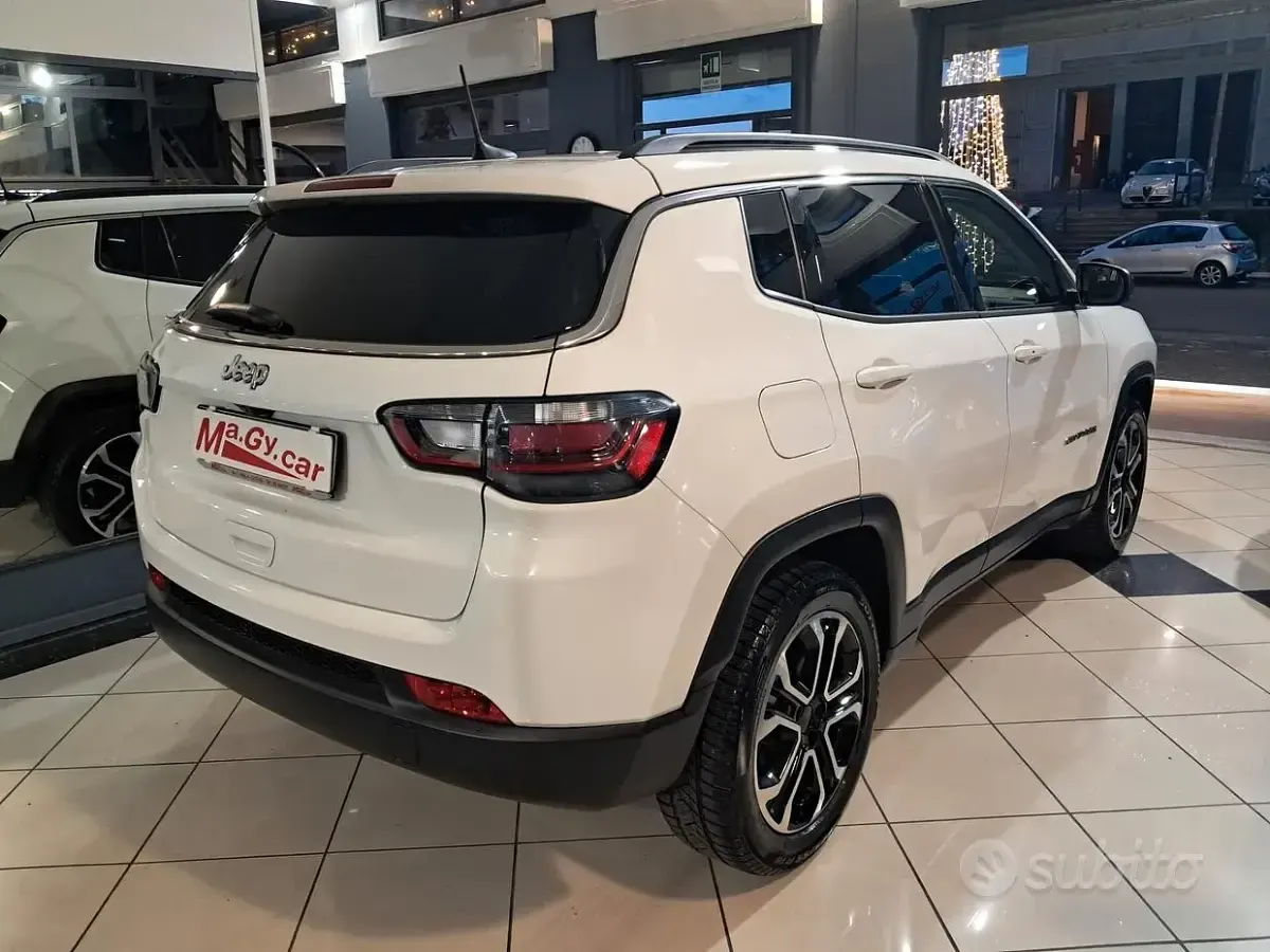 Usata Jeep Compass Limited 131 CV (96 kW) 2023 Bianco SUV