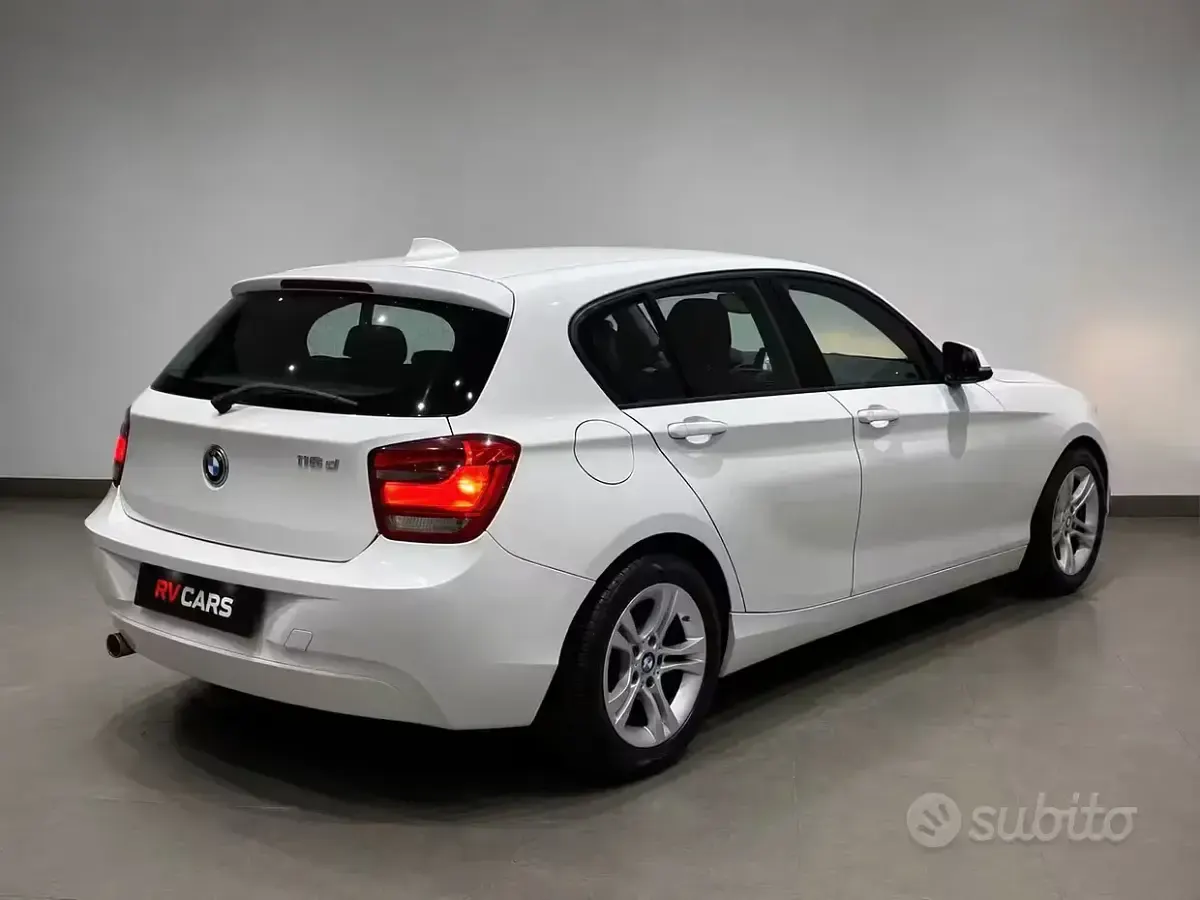 Usata BMW 116 Efficient Dynamics 116 CV (85 kW) 2012 Bianco Utilitaria