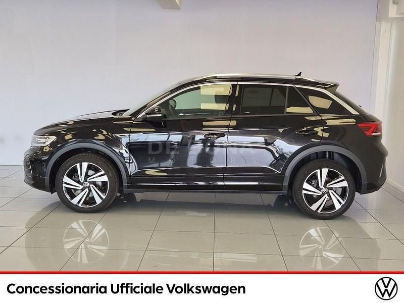 Usata VW T-Roc R-line 150 CV (110 kW) 2022 Nero perla SUV