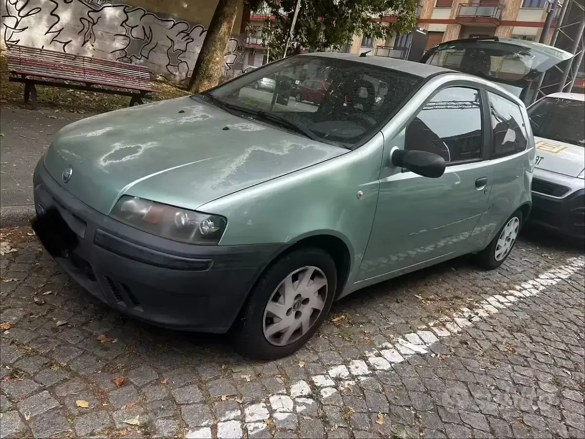 Usata Fiat Punto 60 CV (44 kW) 2000 Verde Utilitaria