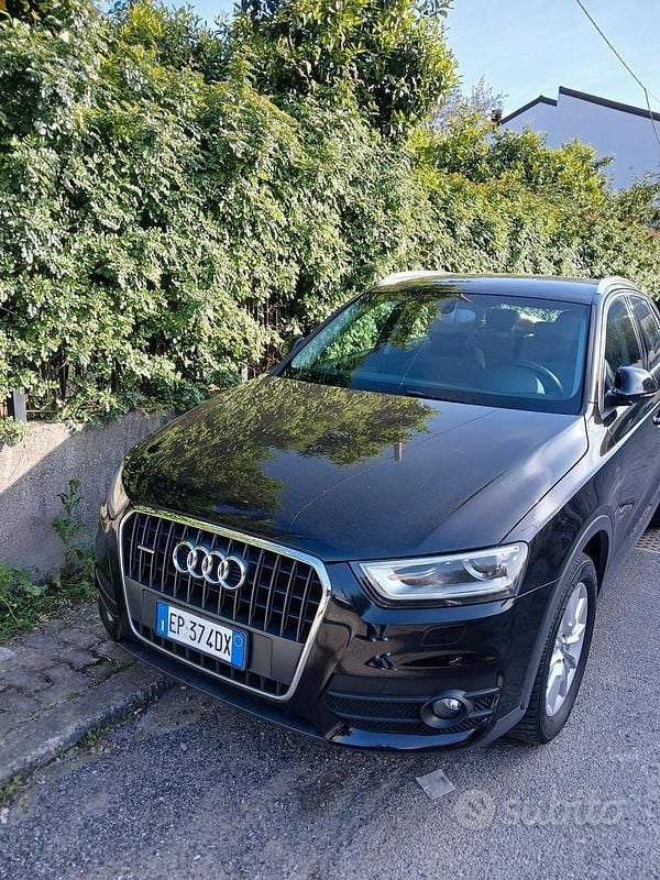 Usata Audi Q3 Comfort 177 CV (130 kW) 2013 Nero SUV