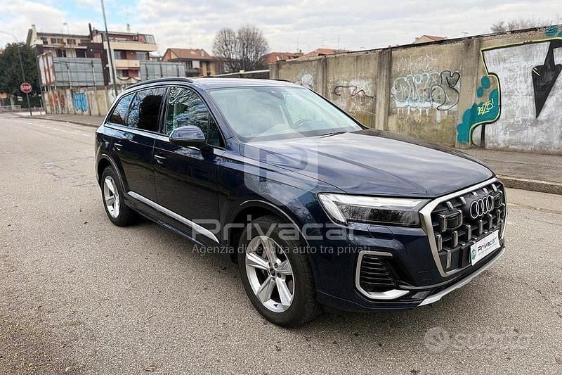Usata Audi Q7 Advanced 231 CV (169 kW) 2024 Blu SUV