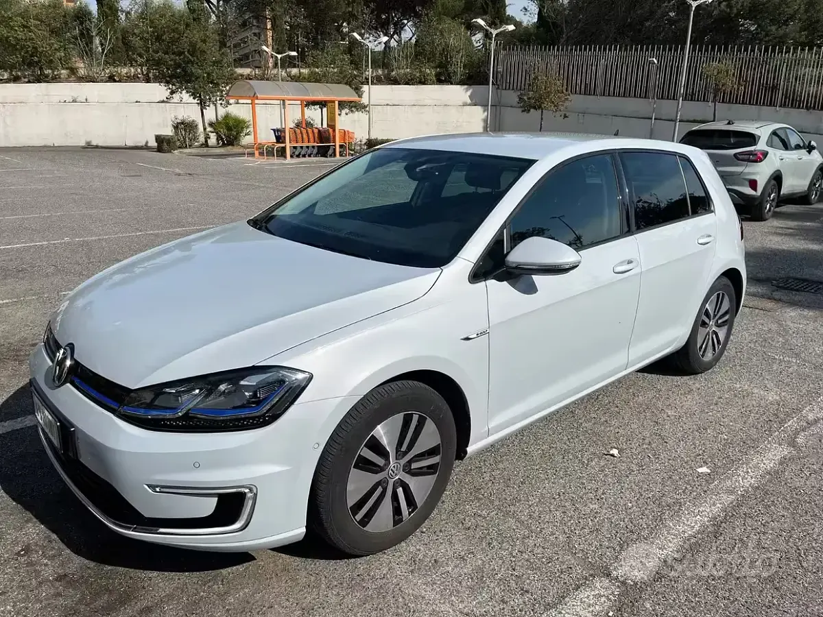 Usata VW e-Golf 100 kW (136 CV) 2019 Bianco Utilitaria