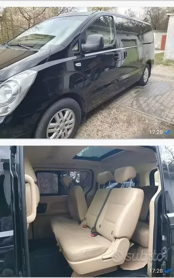 Usata Hyundai H 350 2016 Nero Furgone