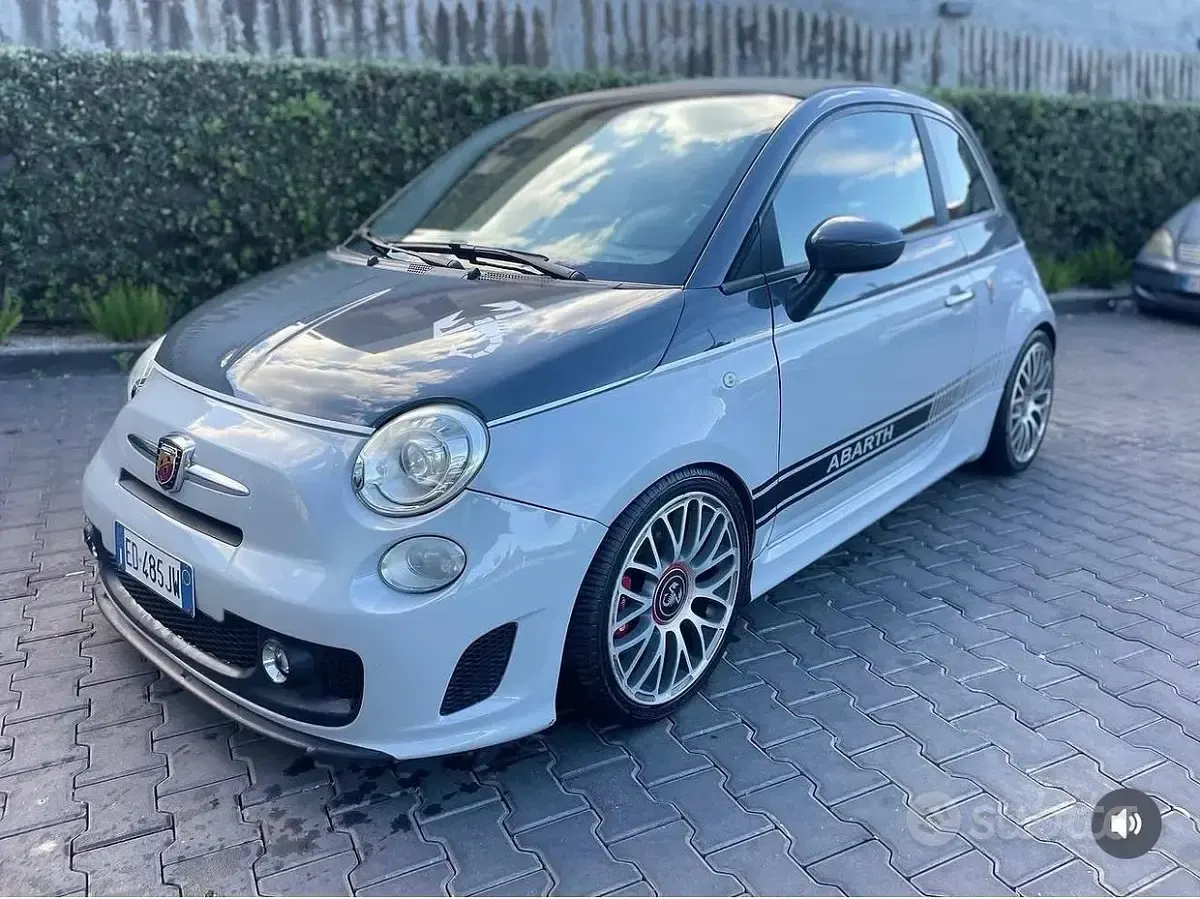 Usata Abarth 500C 140 CV (102 kW) 2010 Grigio Cabrio