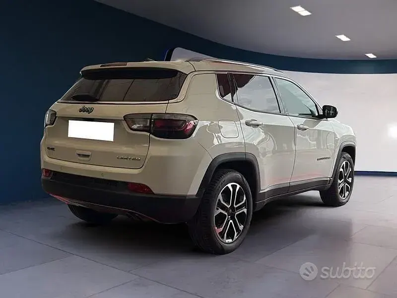 Usata Jeep Compass Limited 190 CV (139 kW) 2021 Bianco SUV