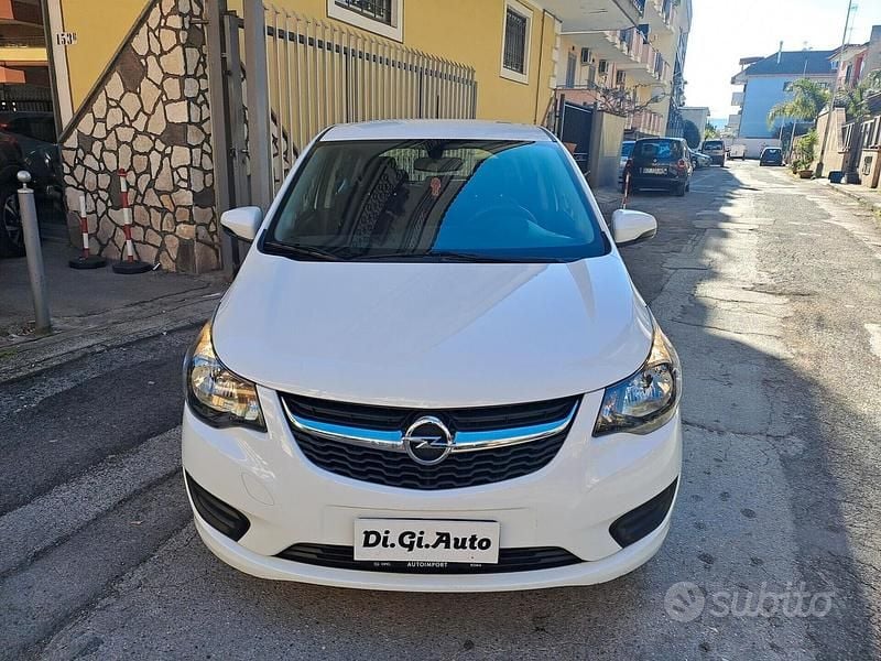 Usata Opel Karl 75 CV (55 kW) 2018 Bianco Utilitaria