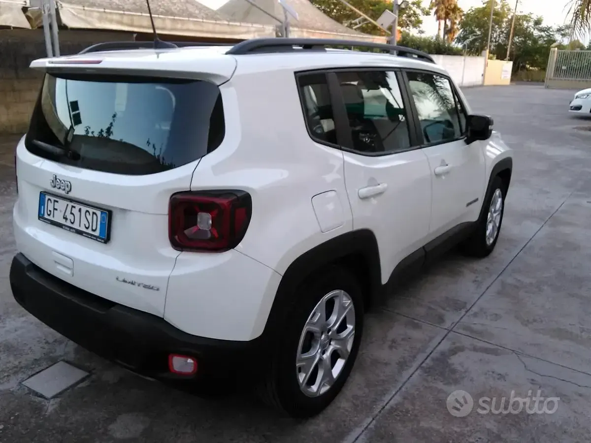 Usata Jeep Renegade Limited 130 CV (95 kW) 2021 Bianco SUV