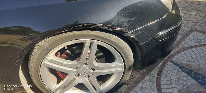 Usata Mercedes CLK200 Avantgarde 163 CV (119 kW) 2005 Nero Cabrio