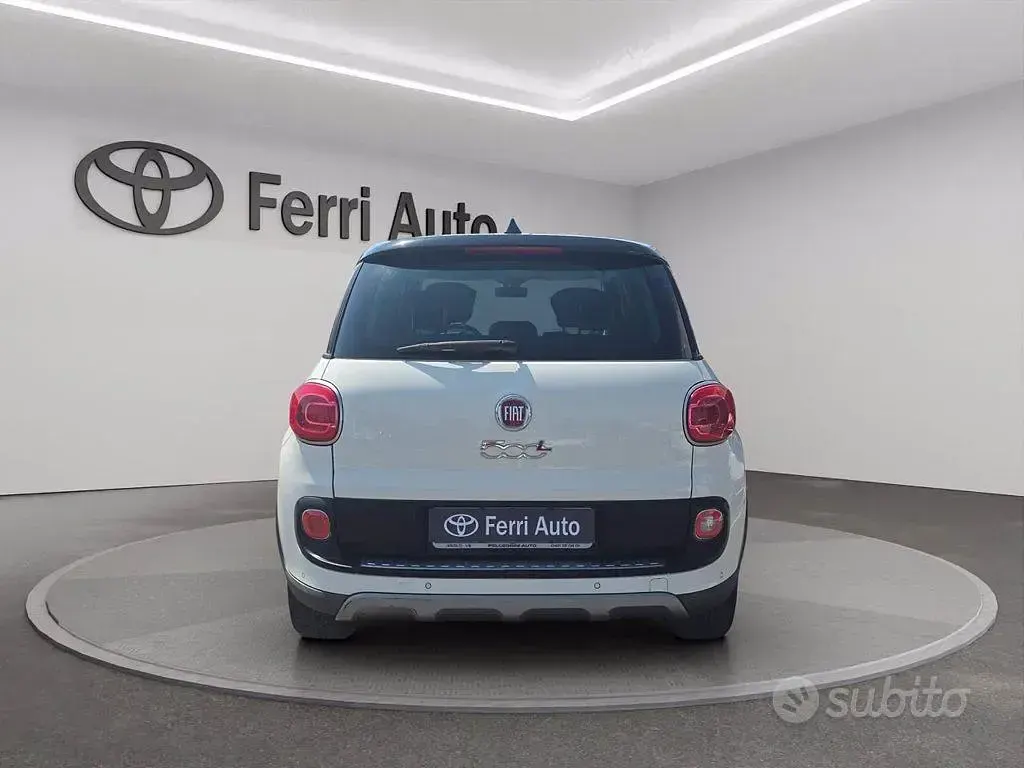 Usata Fiat 500L Trekking 95 CV (69 kW) 2016 Bianco Monovolume