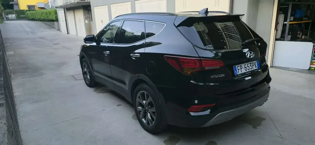 Usata Hyundai Santa Fe 200 CV (147 kW) 2019 Nero SUV