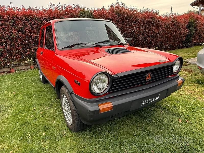 Usata Autobianchi A112 1982 Rosso Utilitaria