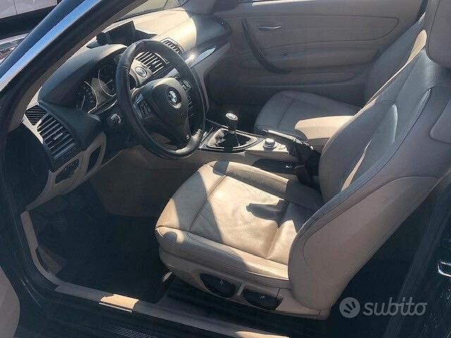 Usata BMW 123 217 CV (159 kW) 2009 Blu Utilitaria