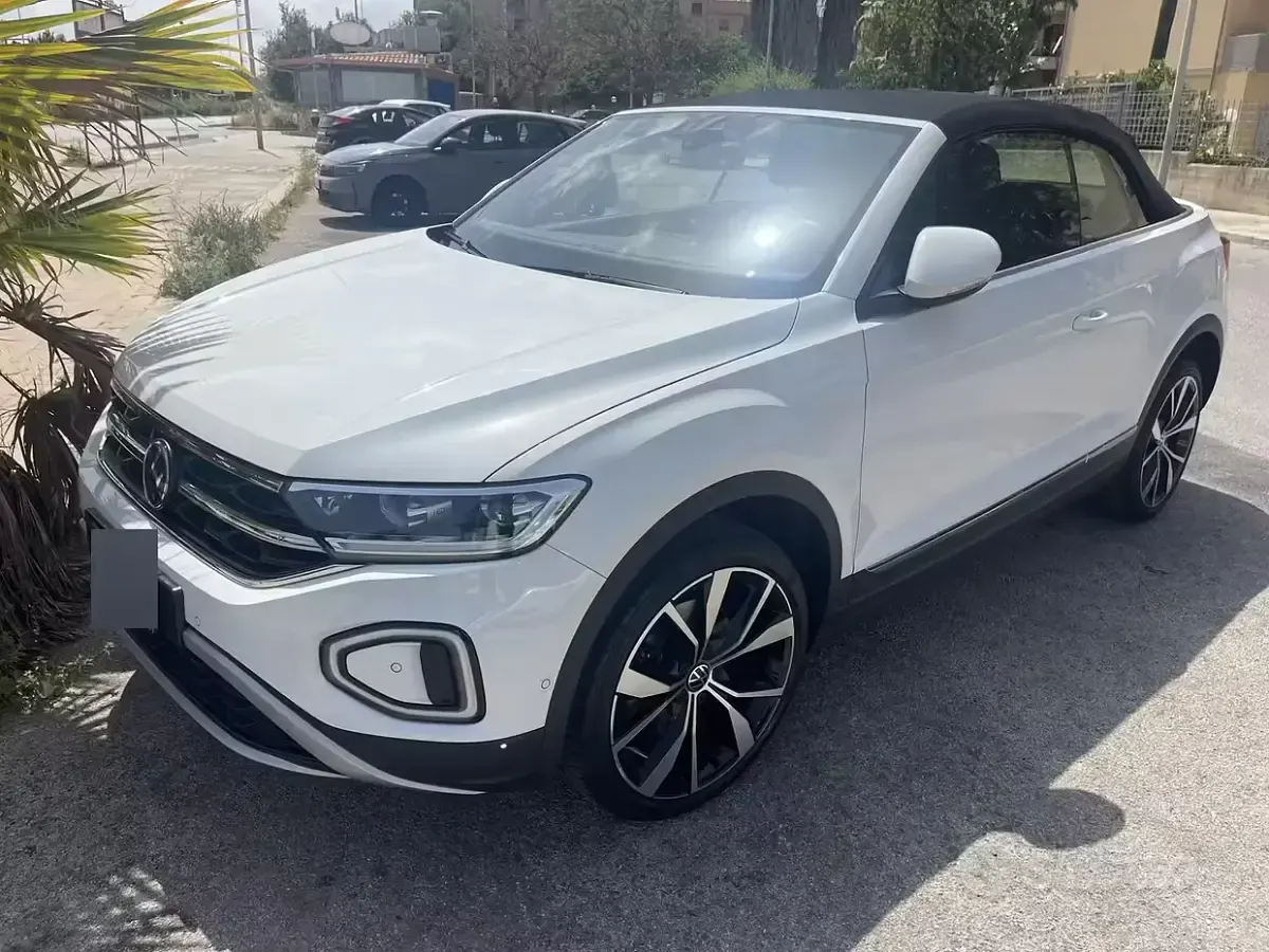Usata VW T-Roc Cabriolet Style 110 CV (80 kW) 2023 Bianco Cabrio