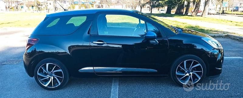 Usata Citroën DS3 75 CV (55 kW) 2015 Nero Coupé