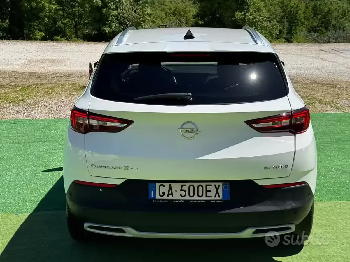 Usata Opel Grandland X Innovation 131 CV (96 kW) 2020 Bianco SUV