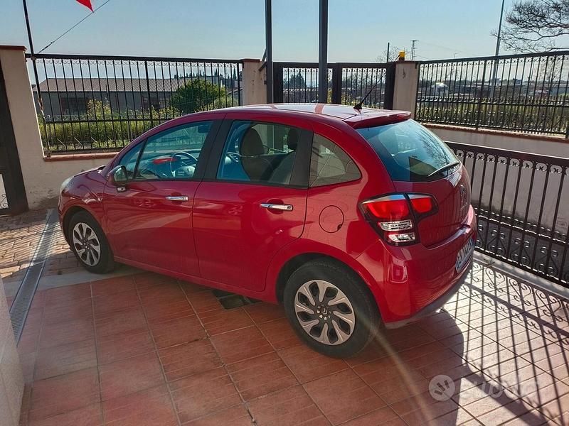Usata Citroën C3 Seduction 82 CV (60 kW) 2014 Rosso Berlina