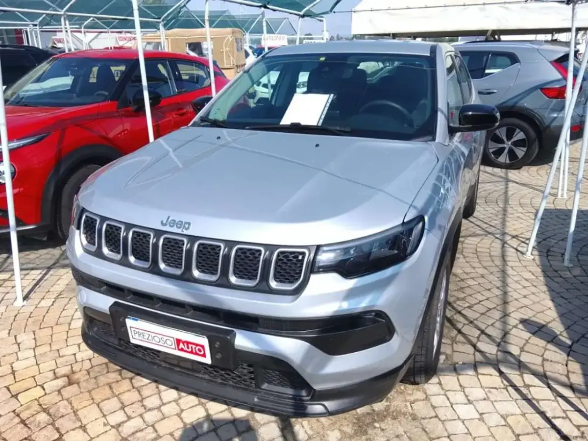 Usata Jeep Compass 150 CV (110 kW) 2021 Argento SUV