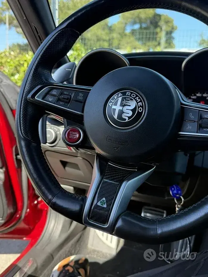 Usata Alfa Romeo Giulia Veloce 280 CV (205 kW) 2021 Rosso Berlina
