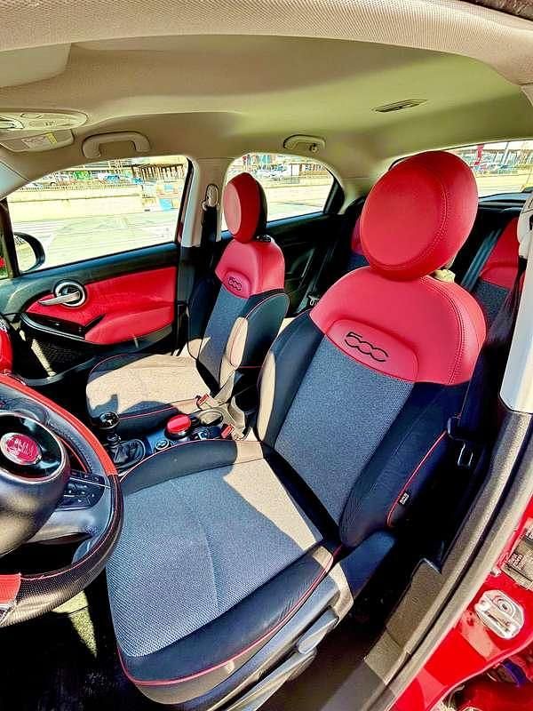 Usata Fiat 500 Pop Star 95 CV (69 kW) 2017 Rosso Station wagon