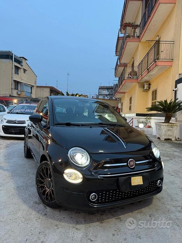 Usata Fiat 500 69 CV (50 kW) 2019 Nero Berlina