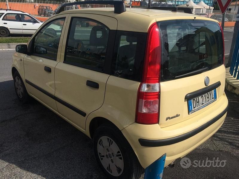 Usata Fiat Panda Dynamic 60 CV (44 kW) 2007 Giallo Utilitaria