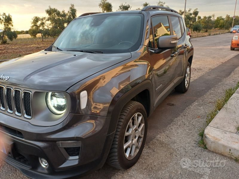 Usata Jeep Renegade Limited 140 CV (102 kW) 2019 Grigio SUV