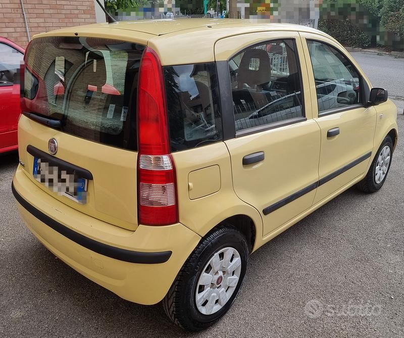 Usata Fiat Panda 60 CV (44 kW) 2009 Giallo Utilitaria