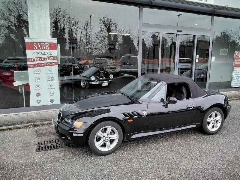 Usata BMW Z3 118 CV (86 kW) 1999 Nero Cabrio