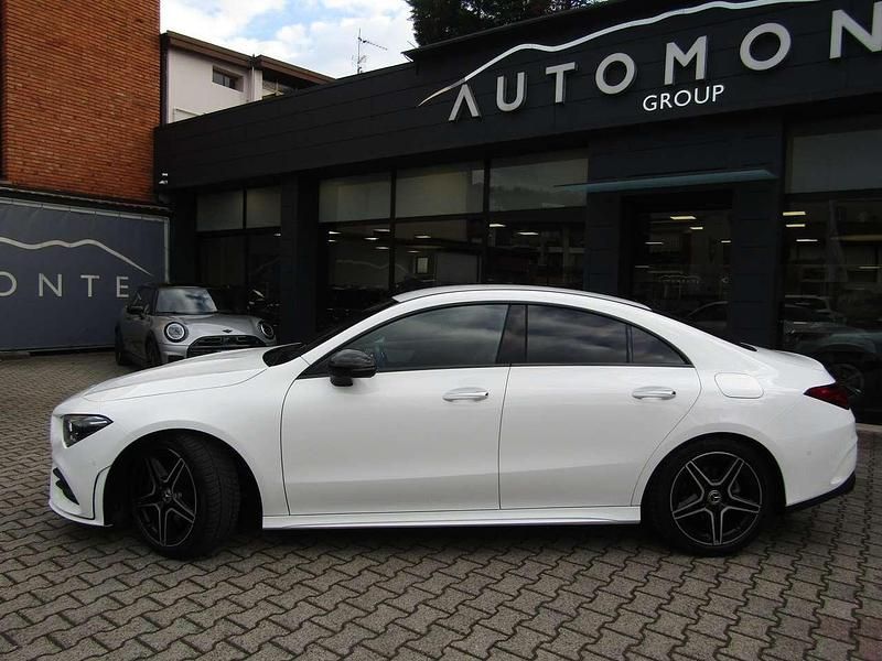 Usata Mercedes CLA200 AMG line 150 CV (110 kW) 2024 Polar white Berlina