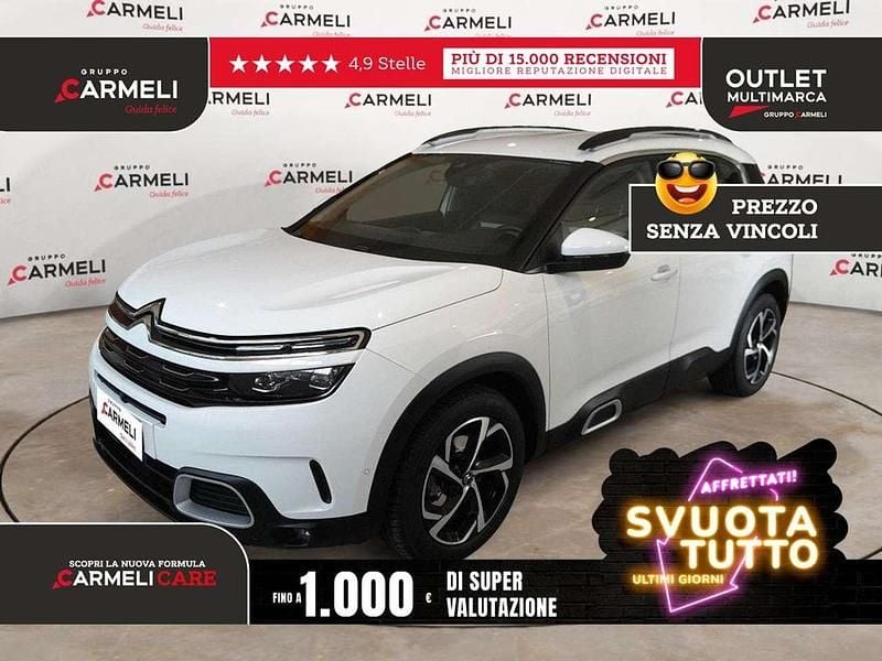 Bianco Usata 2019 Citroën C5 Aircross Shine SUV | 17.400 € (Molto cara) - Immagine 1/4