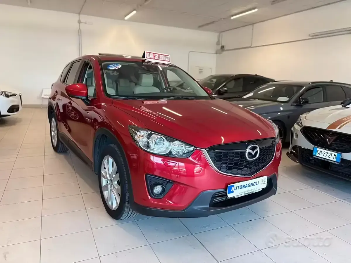 Usata Mazda CX-5 Exceed 175 CV (128 kW) 2014 Rosso SUV