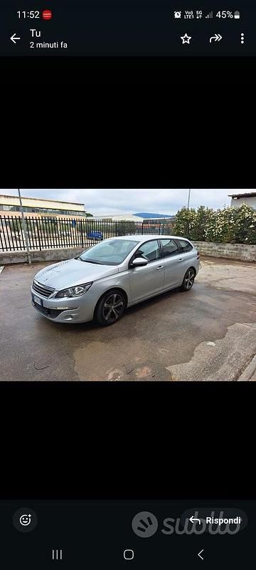 Usata Peugeot 308 120 CV (88 kW) 2015 Station wagon