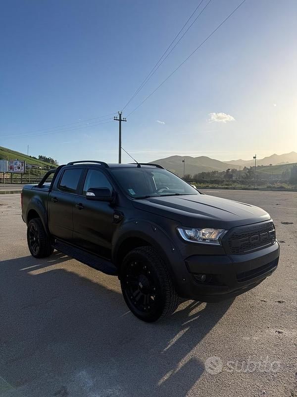 Usata Ford Ranger Wildtrack 200 CV (147 kW) 2018 Nero Pick-up